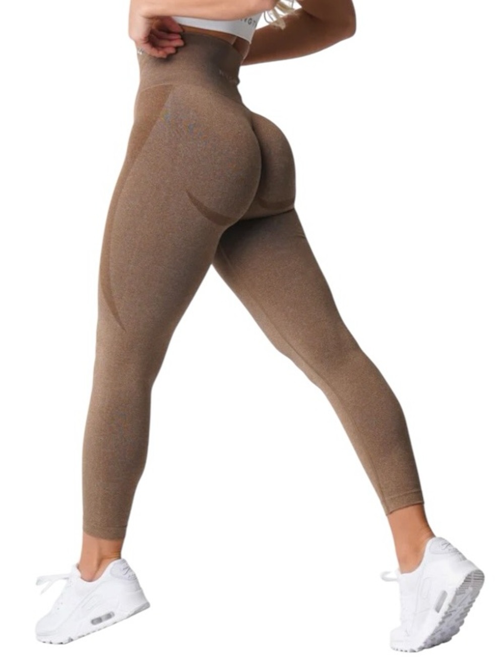 NWT NVGTN Mocha Contour Seamless Leggings M